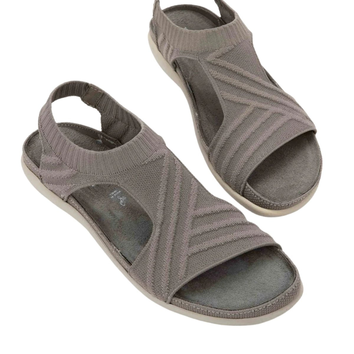 Kawhia | Vegan | Knit | Taupe - sandals - Naot