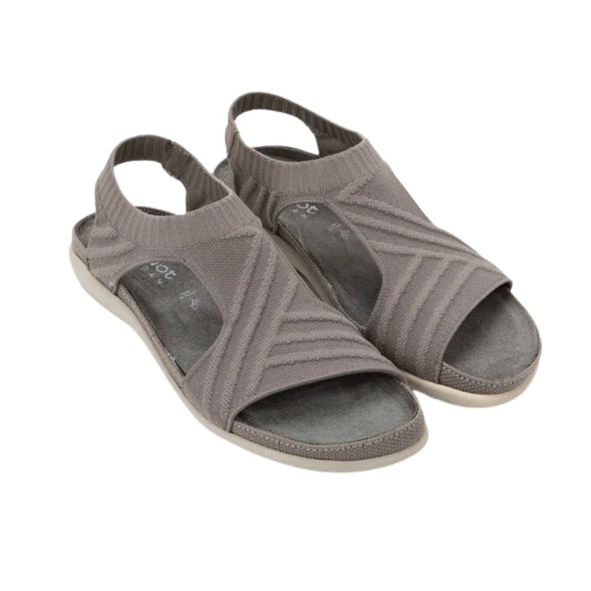 Kawhia | Vegan | Knit | Taupe - sandals - Naot
