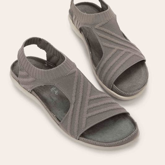 Kawhia | Vegan | Knit | Taupe - Sandals - Naot