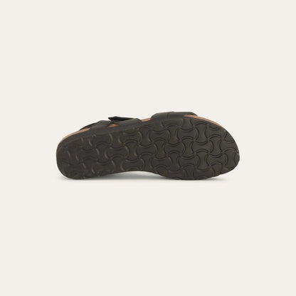 Kayla | Leather | Black Matte - Sandals - Naot
