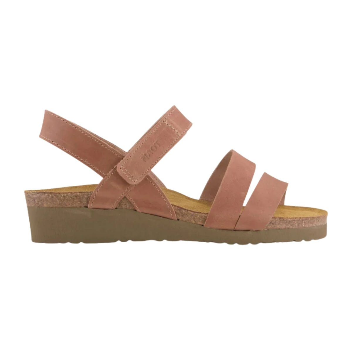 Kayla | Leather | Latte Brown - Wedge - Naot