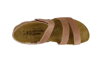 Kayla | Leather | Latte Brown - Sandals - Naot
