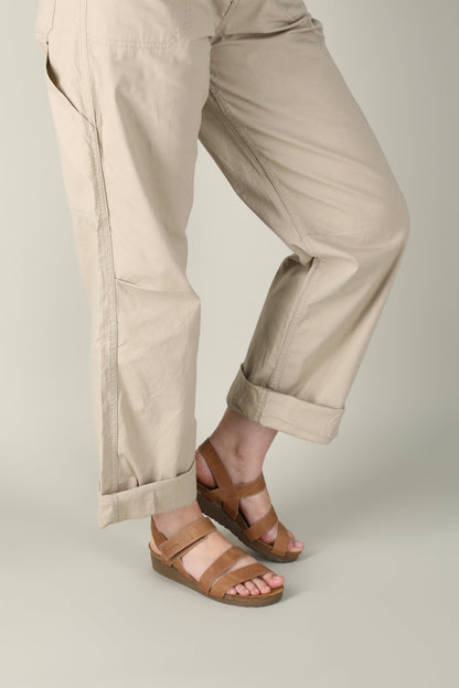 Kayla | Leather | Latte Brown - Sandals - Naot