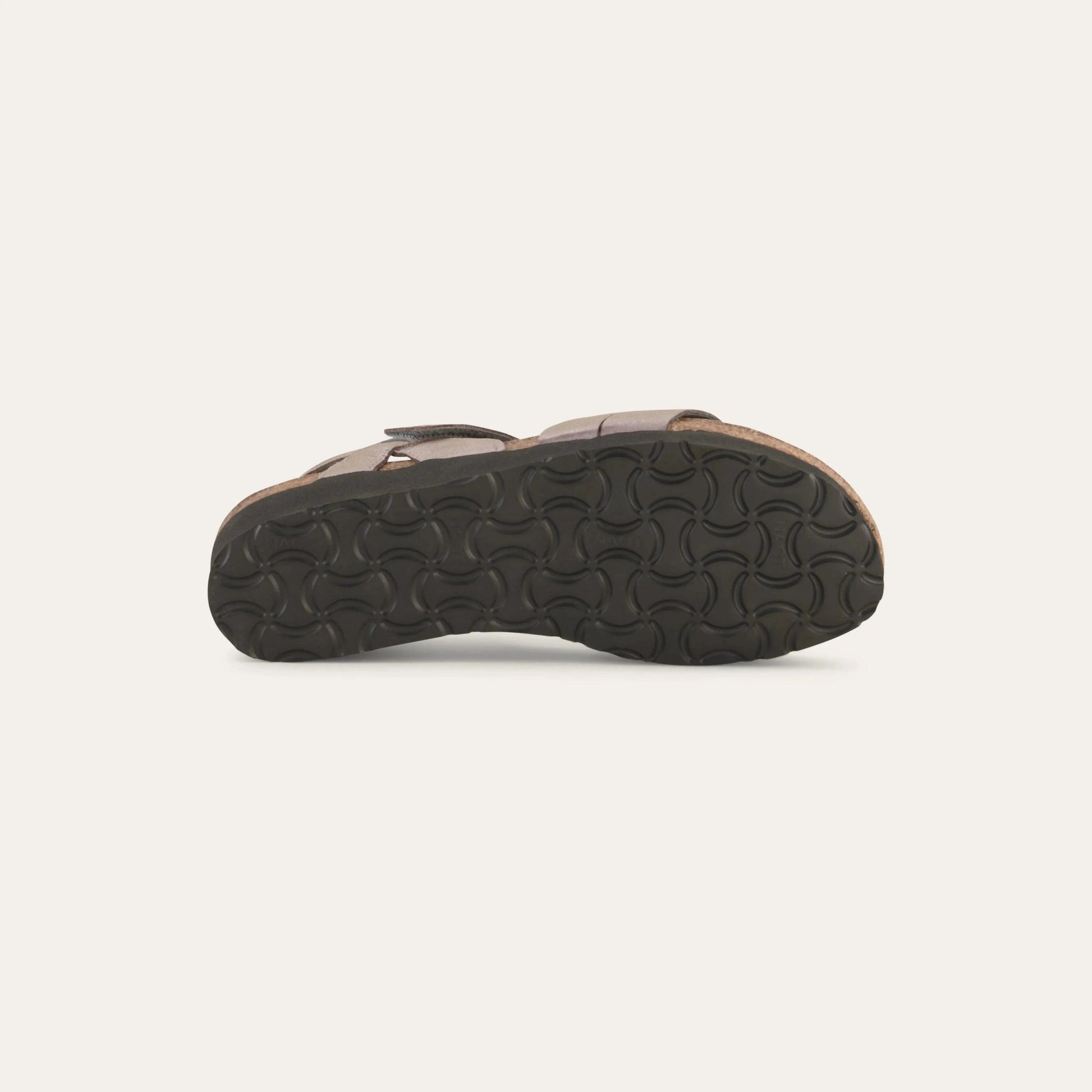 Kayla | Leather | Silver Threads - Sandals - Naot