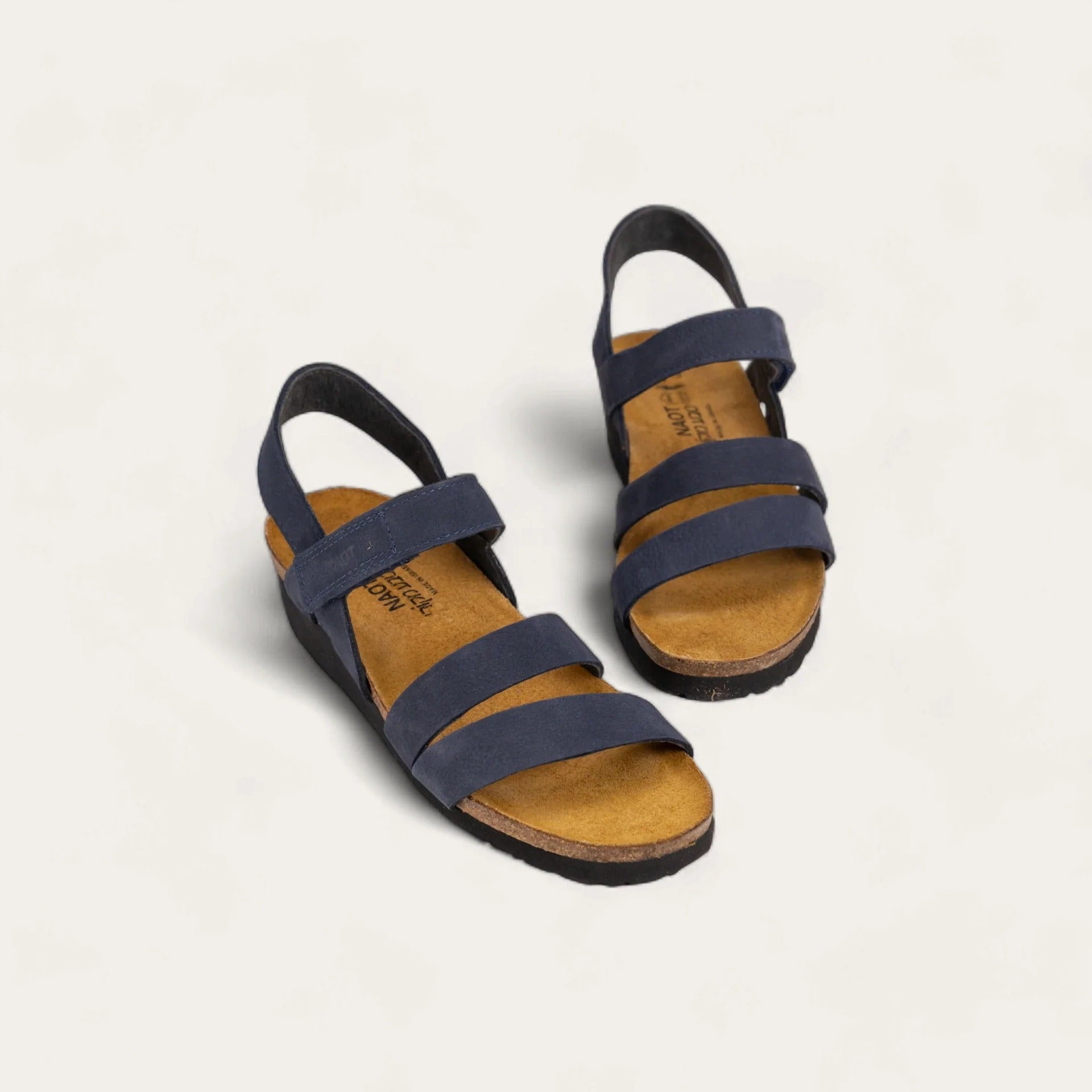 Kayla | Nubuck | Navy - Sandals - Naot