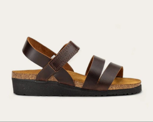 Kayla | Oiled Leather | Buffalo - Sandals - Naot