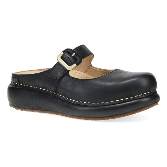 Kimberly | Leather | Black - clog - Dansko