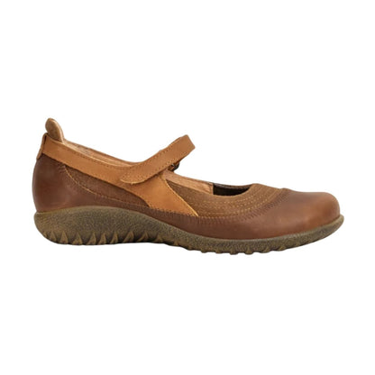 Kirei | Leather | Latte/Saddle Brown - shoe - Naot