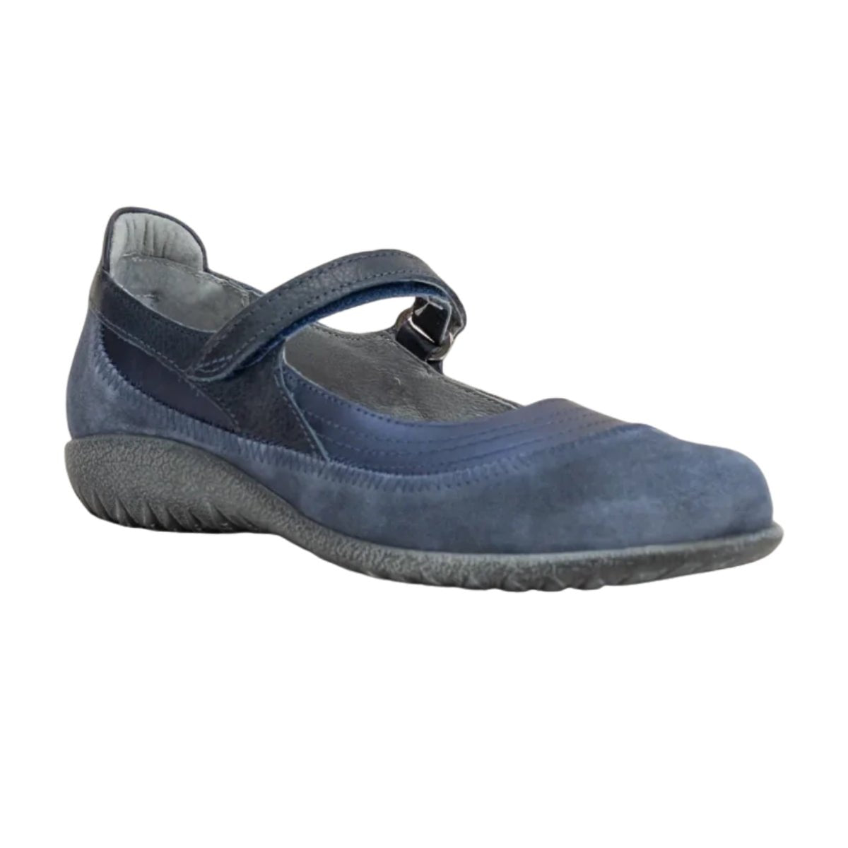 Kirei | Leather/Suede | Polar Sea/Midnight Blue - shoe - Naot
