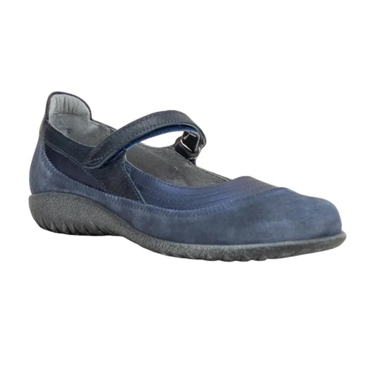 Kirei | Leather/Suede | Polar Sea/Midnight Blue - shoe - Naot