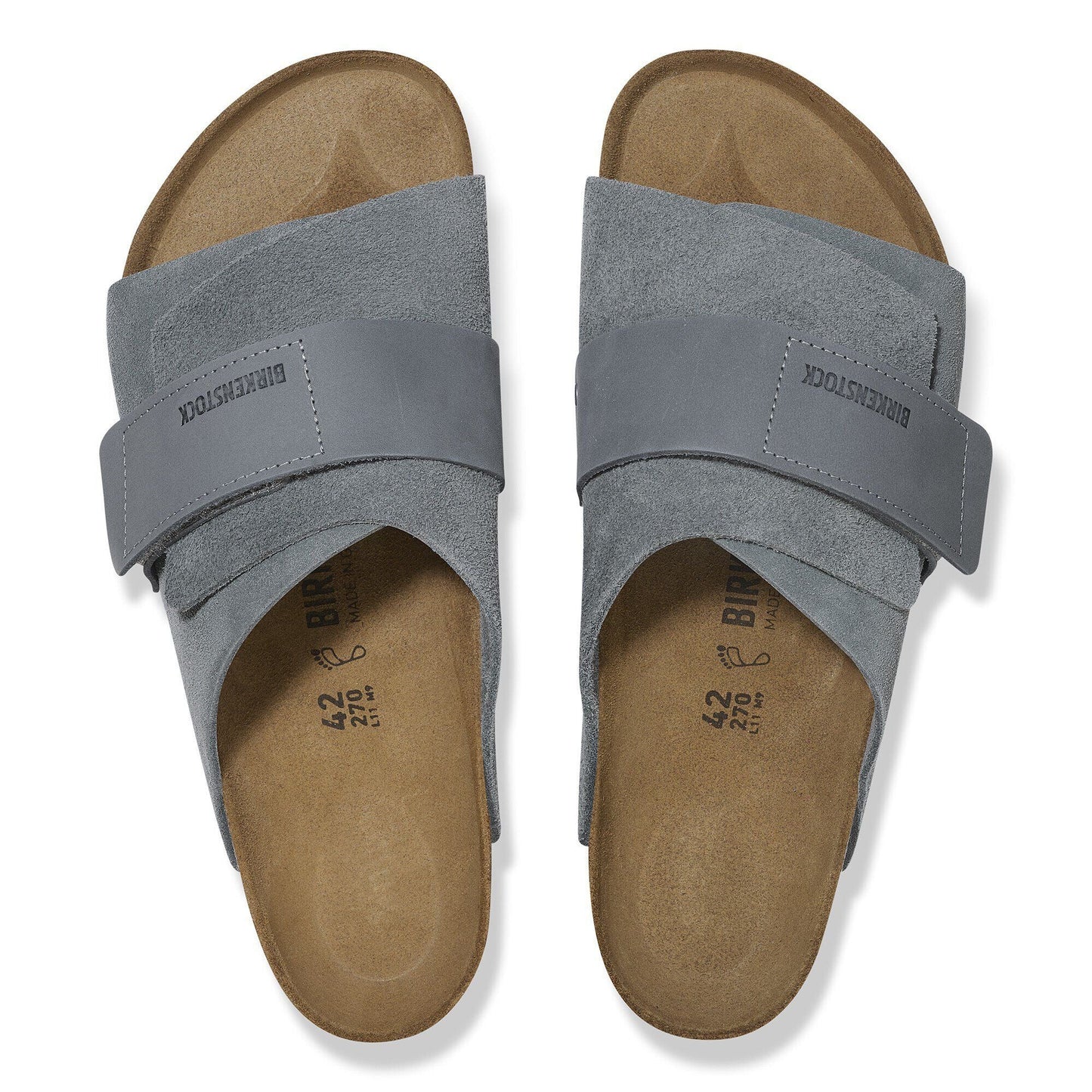 Kyoto | Suede | Basalt Gray - sandals - Birkenstock