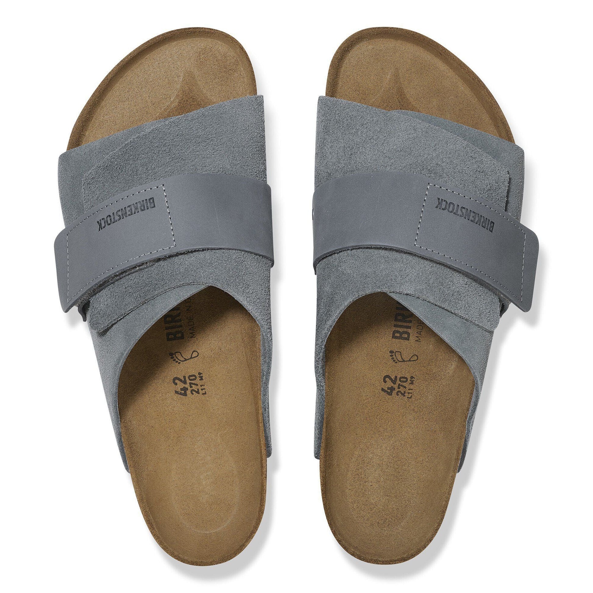 Kyoto | Suede | Basalt Gray - sandals - Birkenstock