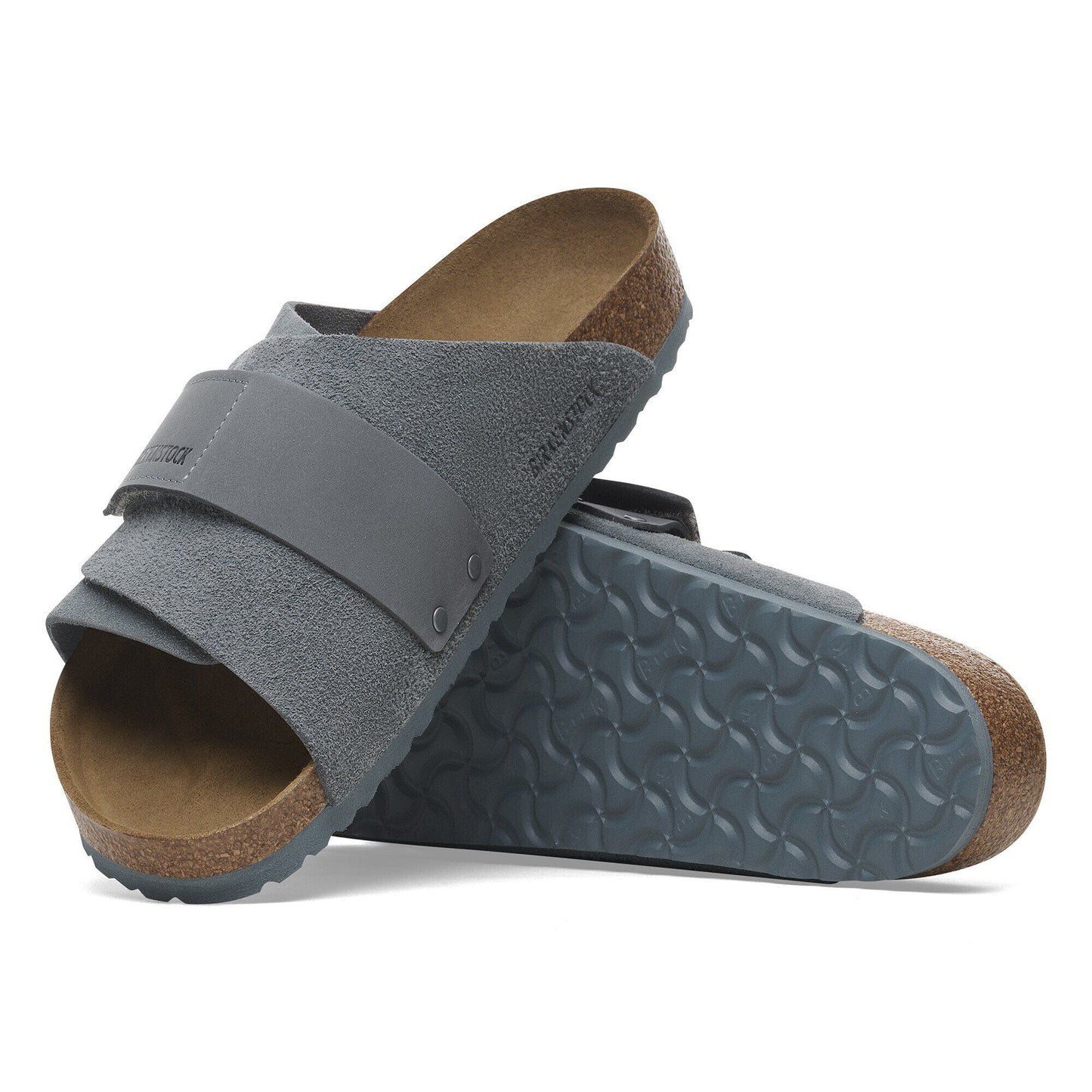 Kyoto | Suede | Basalt Gray - sandals - Birkenstock