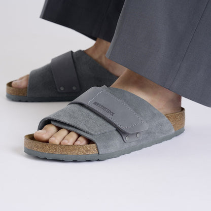 Kyoto | Suede | Basalt Gray - sandals - Birkenstock