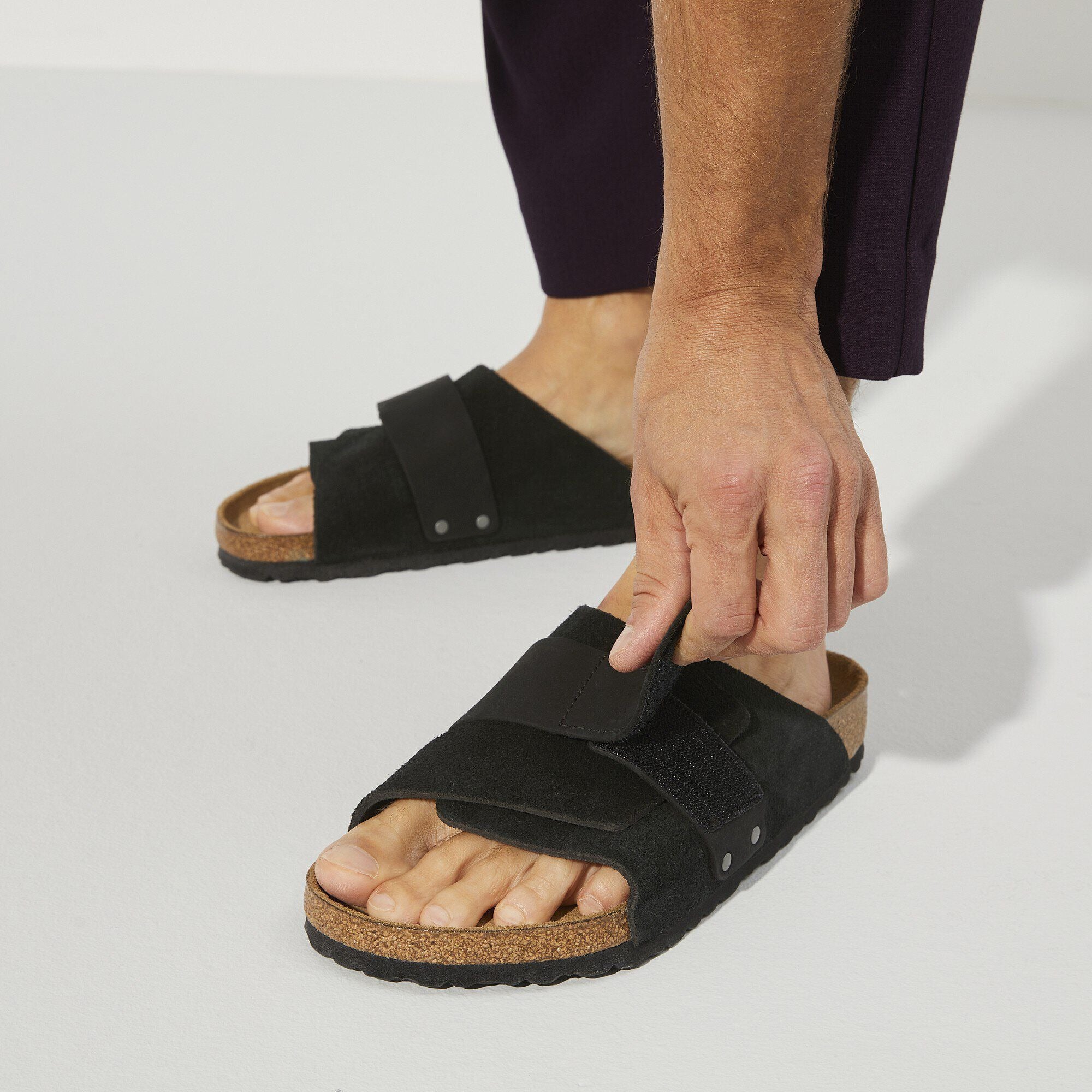 Kyoto | Suede | Black – Birkenstock Midtown