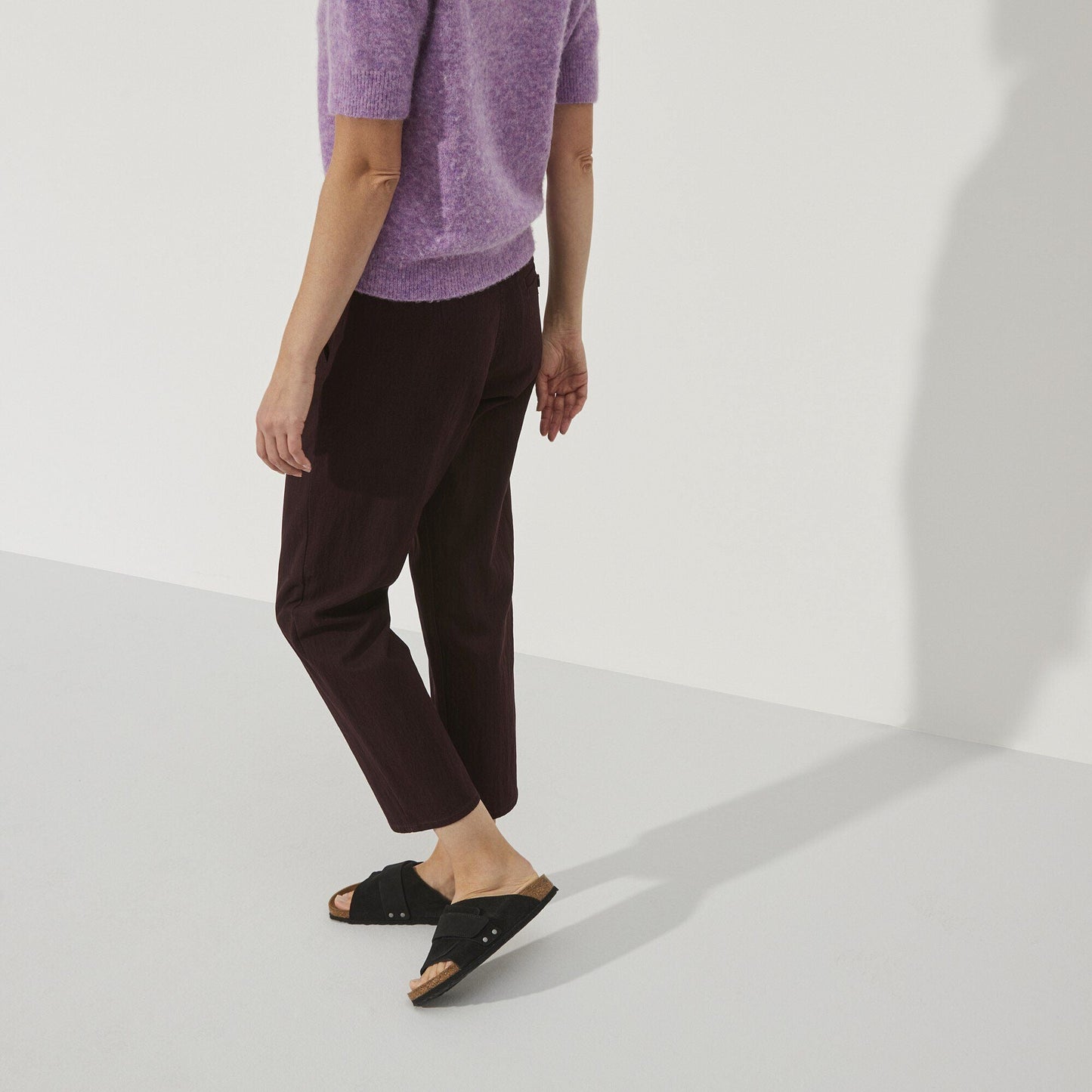 Kyoto | Suede | Black - sandals - Birkenstock