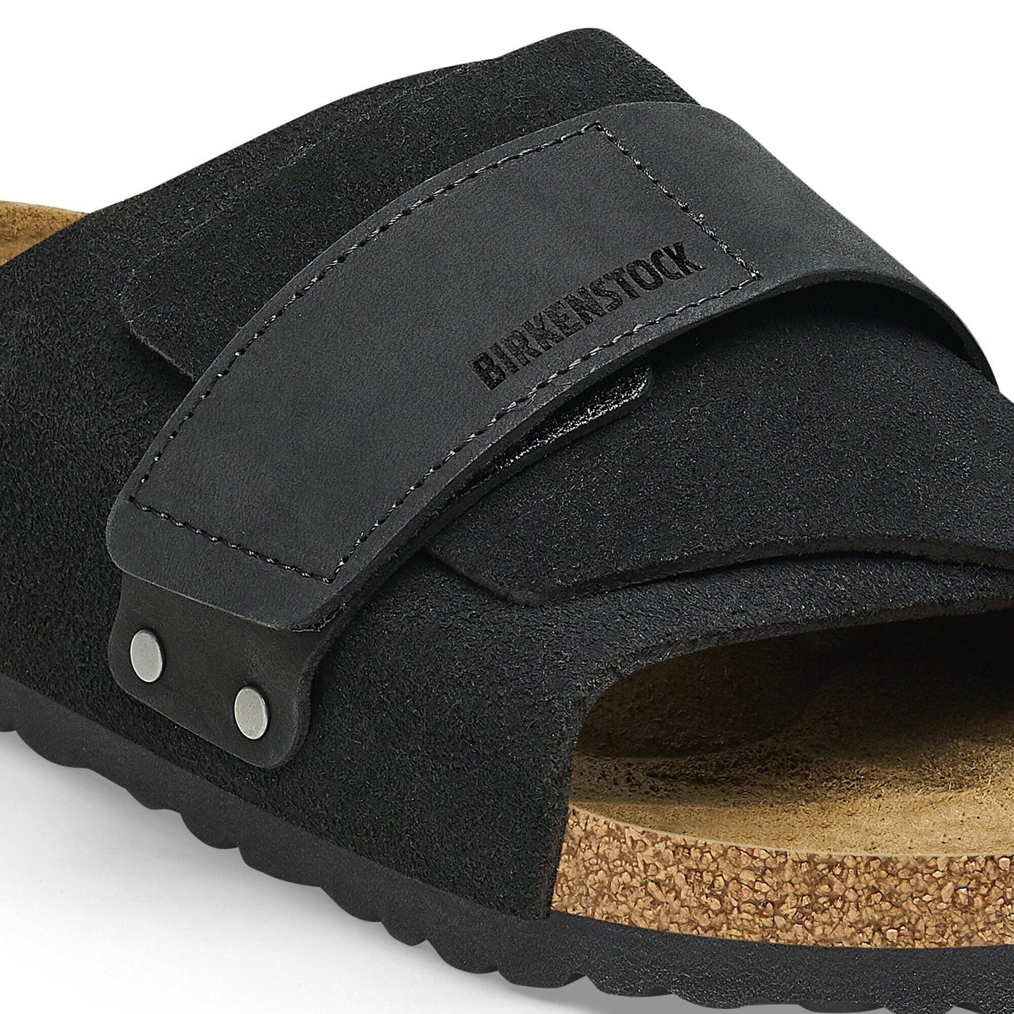 Kyoto | Suede | Black - sandals - Birkenstock