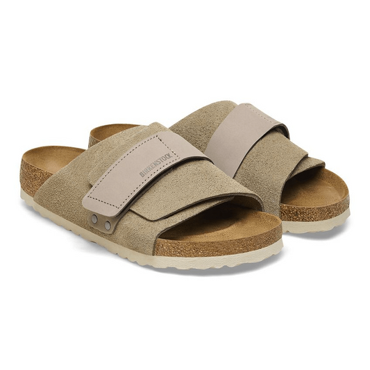 Kyoto | Suede | Taupe - Sandals - Birkenstock