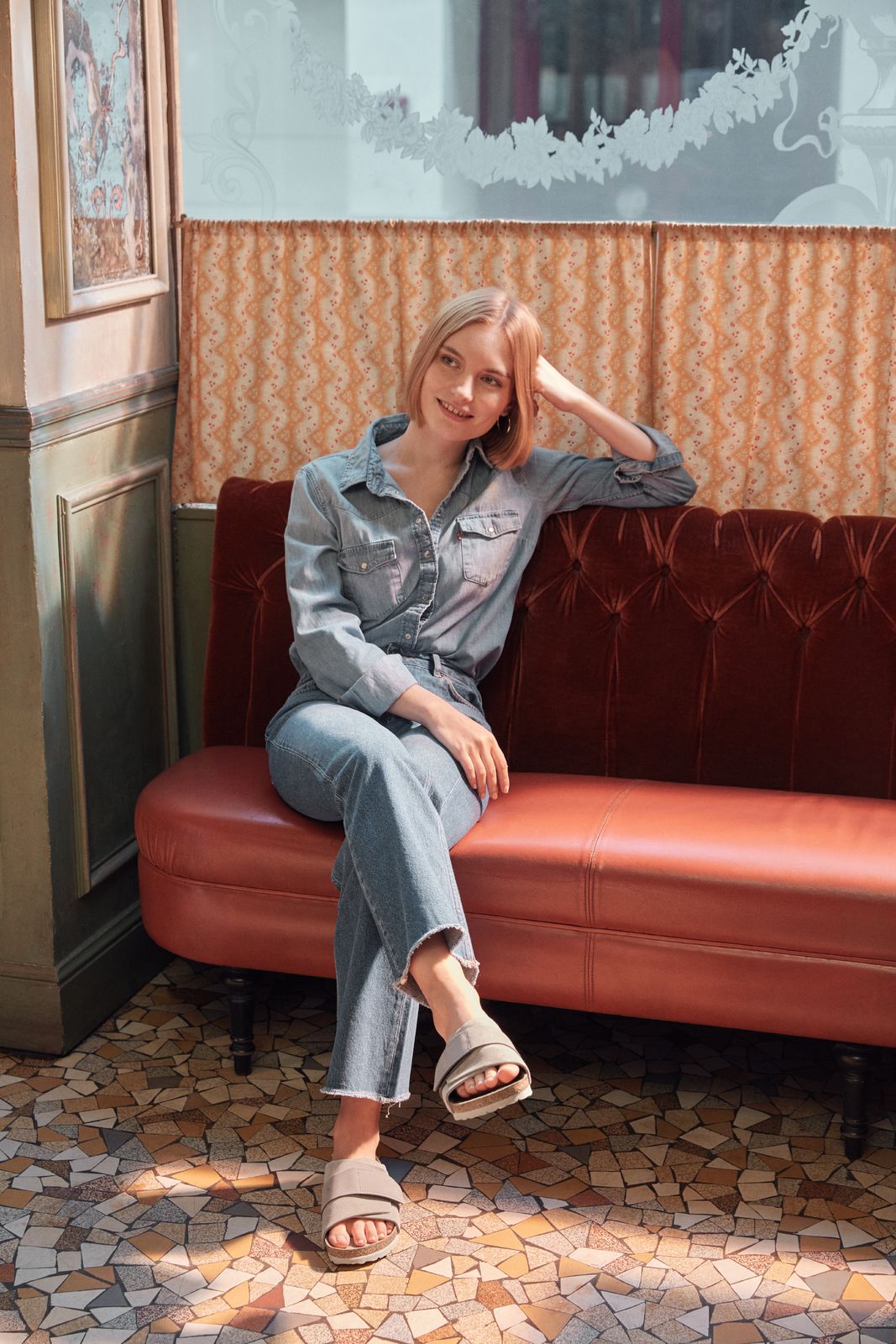 Kyoto | Suede | Taupe - sandals - Birkenstock