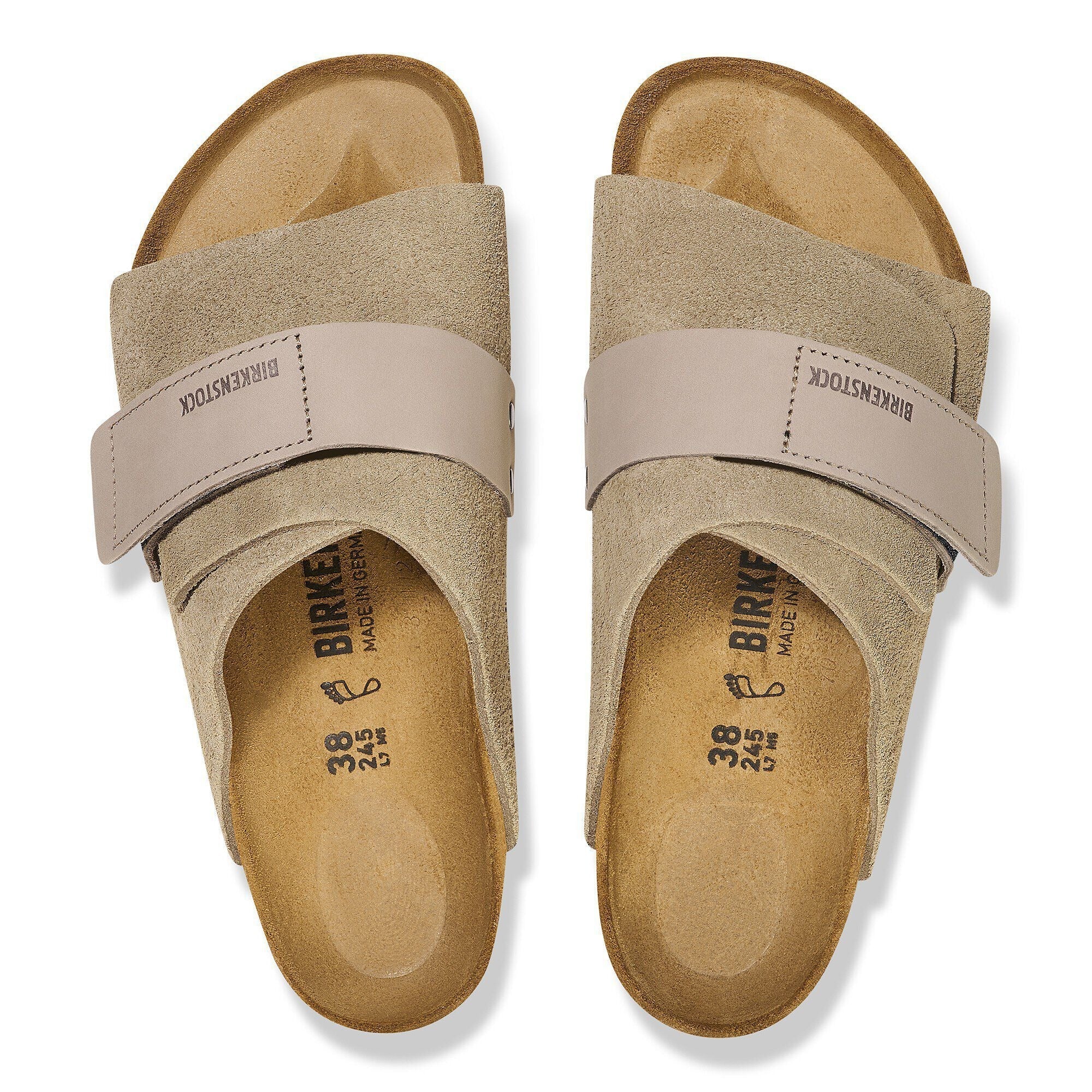 Kyoto | Suede | Taupe – Birkenstock Midtown