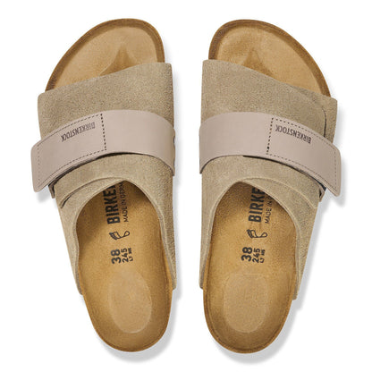 Kyoto | Suede | Taupe - sandals - Birkenstock