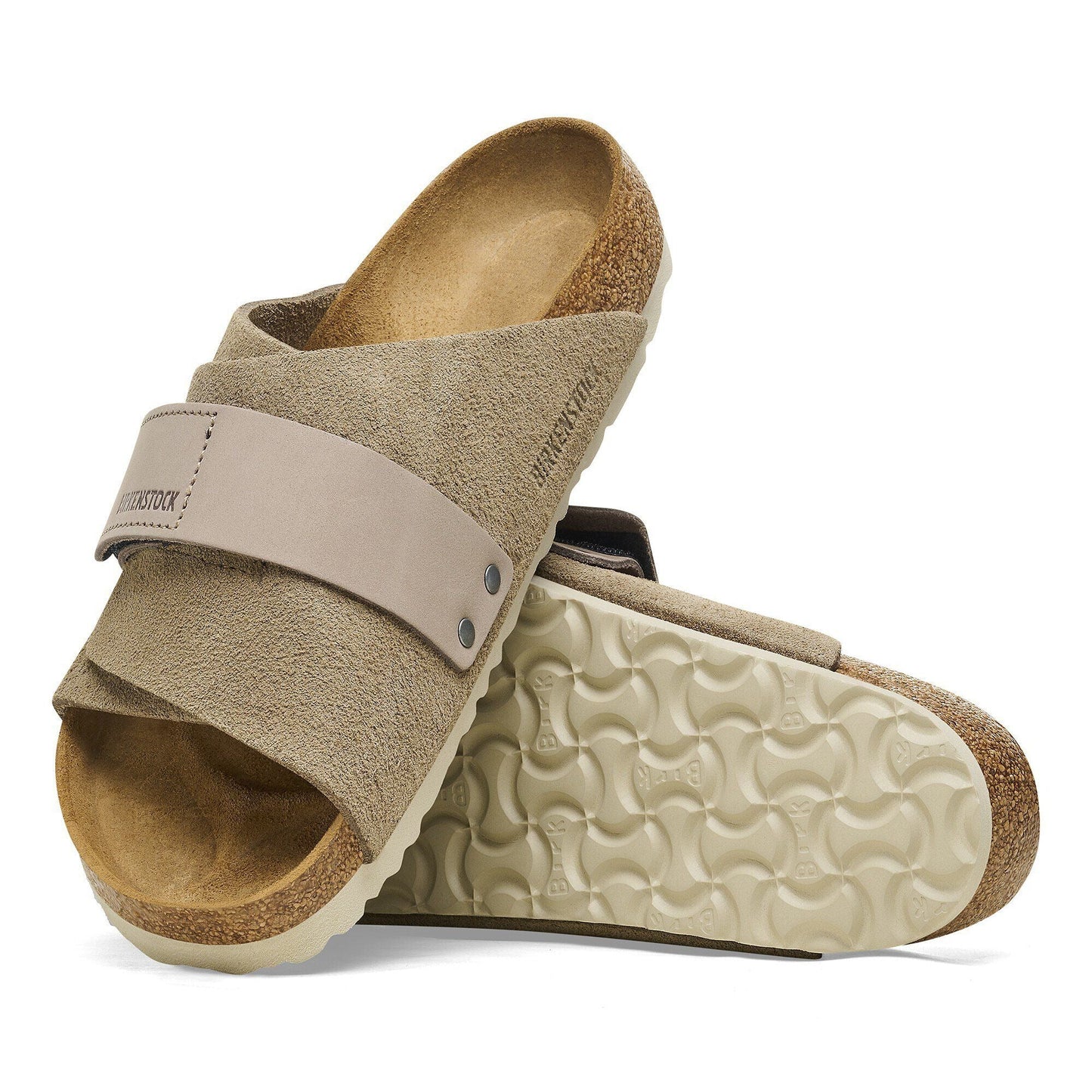 Kyoto | Suede | Taupe - sandals - Birkenstock