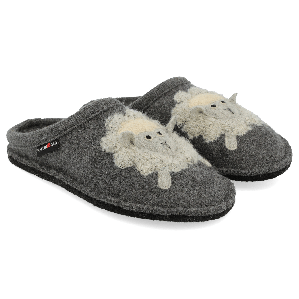 Lamby | Wool | Grey - Slipper - Haflinger