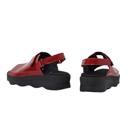 Laprida | Leather | Oxblood - sandals - Wolky