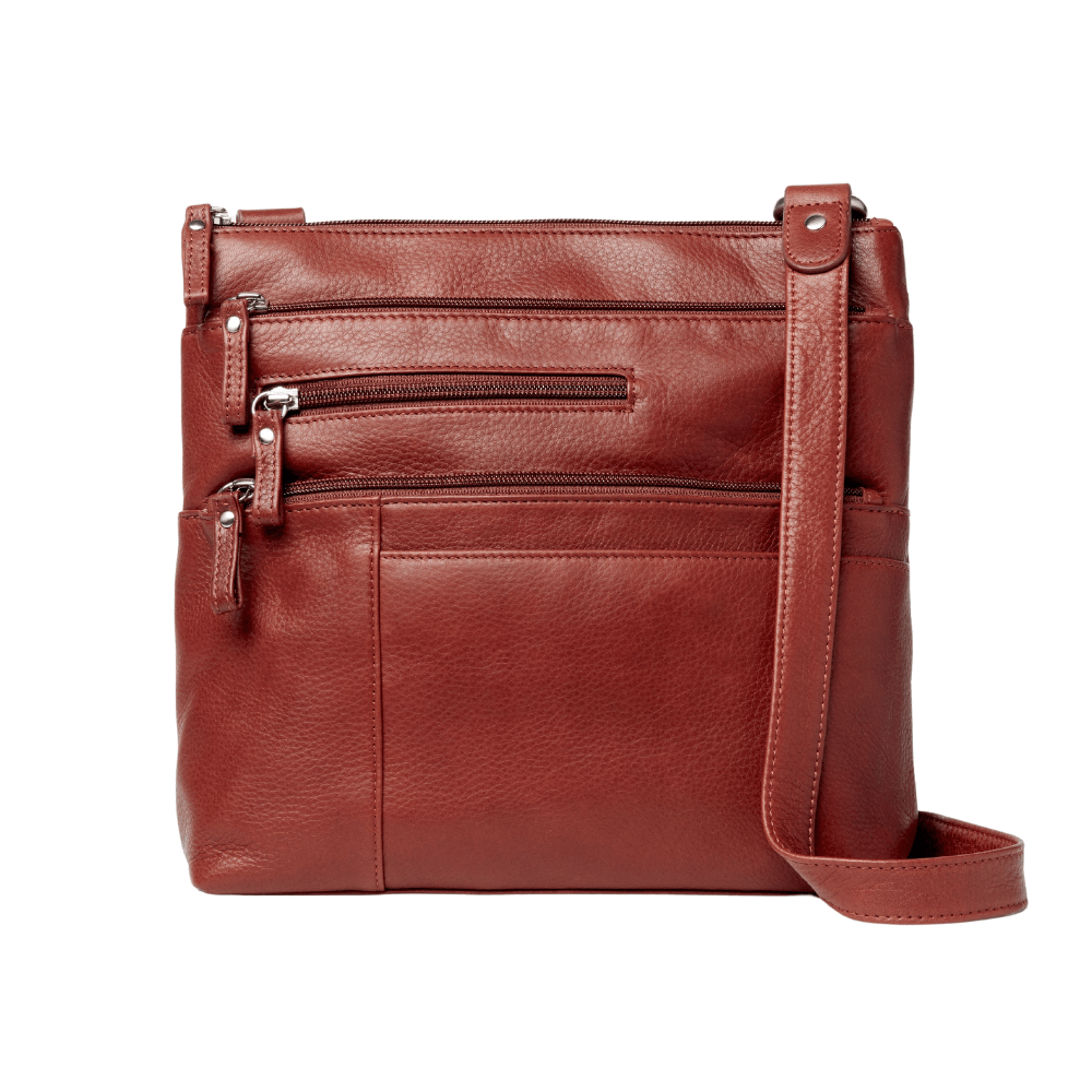 Large Crossbody Traveler | Brandy - Bag - Osgoode Marley