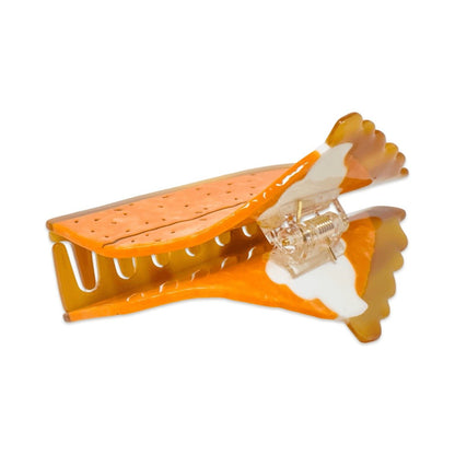Large Pumpkin Pie Hair Claw Clip - HAIR - JENNY LEMONS