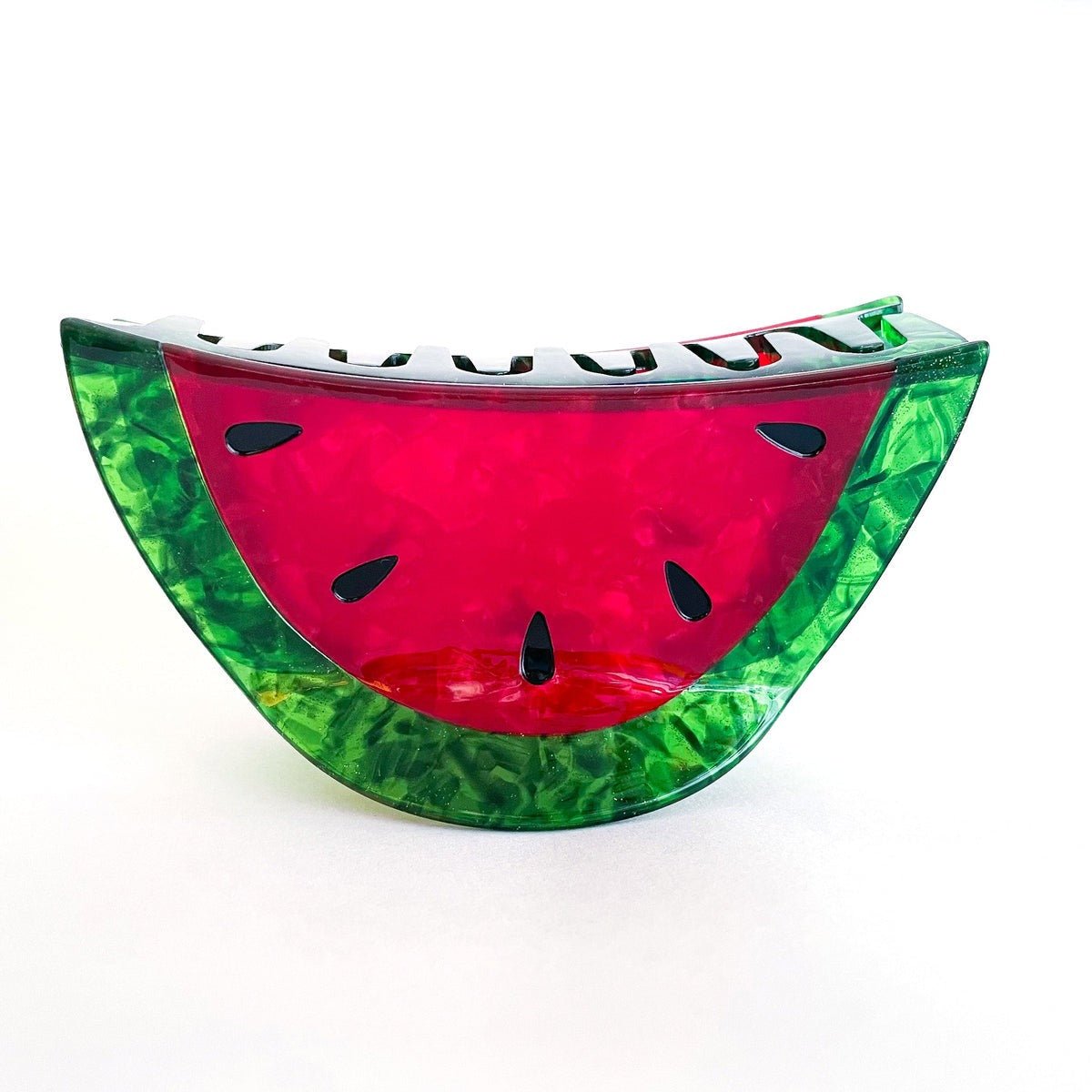 Large Watermelon Hair Claw Clip - HAIR - JENNY LEMONS