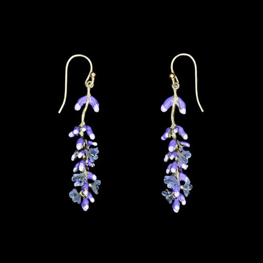 Lavender Wire Earrings - Jewelry - MICHAEL MICHAUD