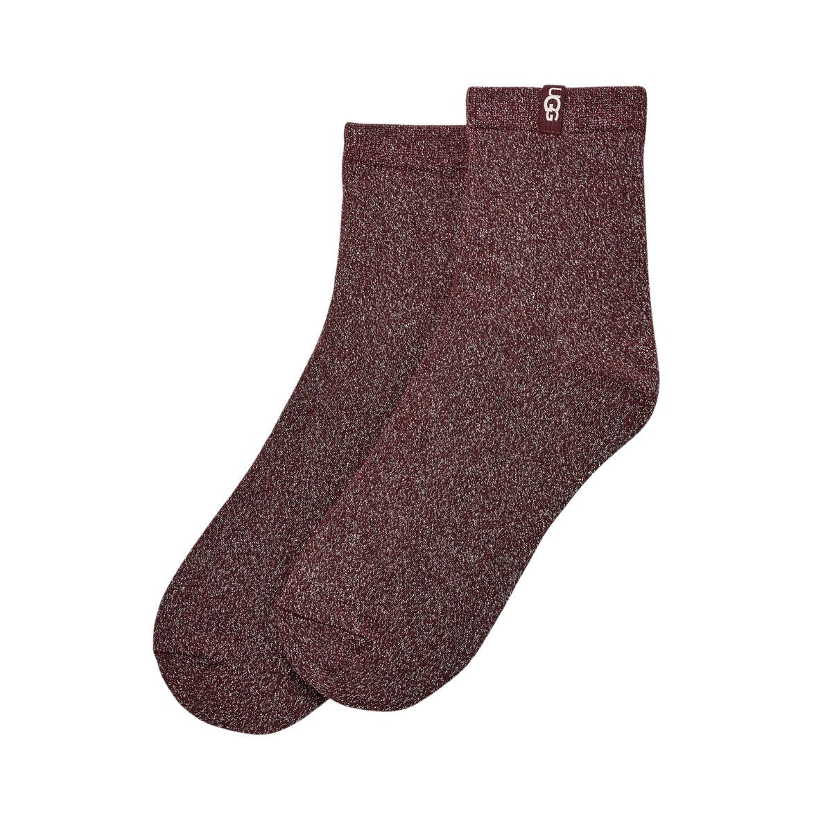 Lavinia Shimmer Quarter Sock | Women | Wild Grape - socks - UGG