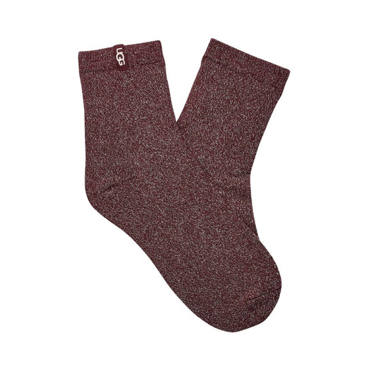 Lavinia Shimmer Quarter Sock | Women | Wild Grape - socks - UGG