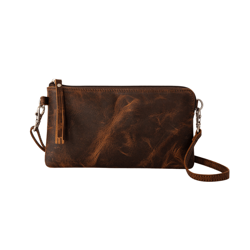 Layne Sling/Waist Bag | Leather | Distressed - Bag - Osgoode Marley