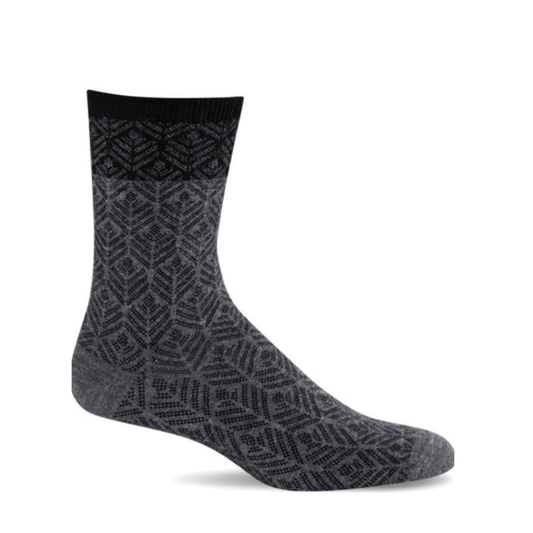 Leaflet | Women | Charcoal - Socks - Sockwell