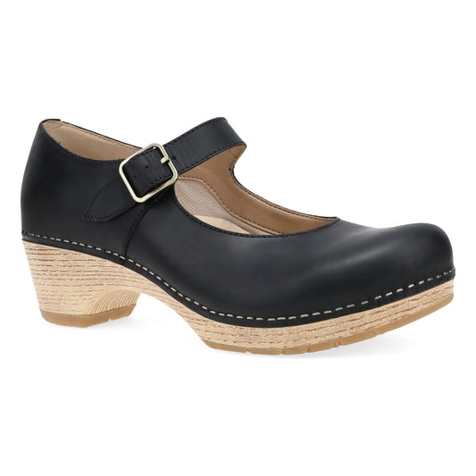 Lilah | Oiled Pull Up | Black - Shoe - Dansko