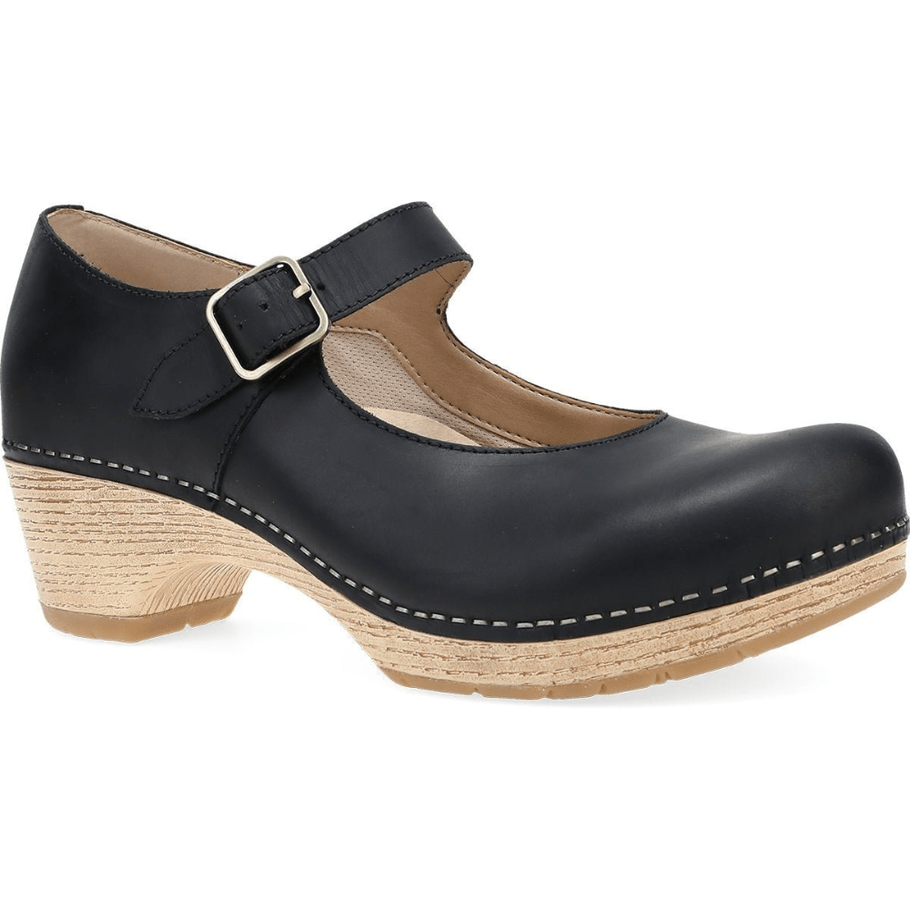 Lilah | Oiled Pull Up | Black - Shoe - Dansko