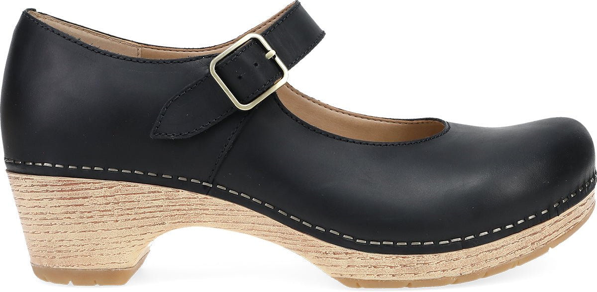 Lilah | Oiled Pull Up | Black - Shoe - Dansko