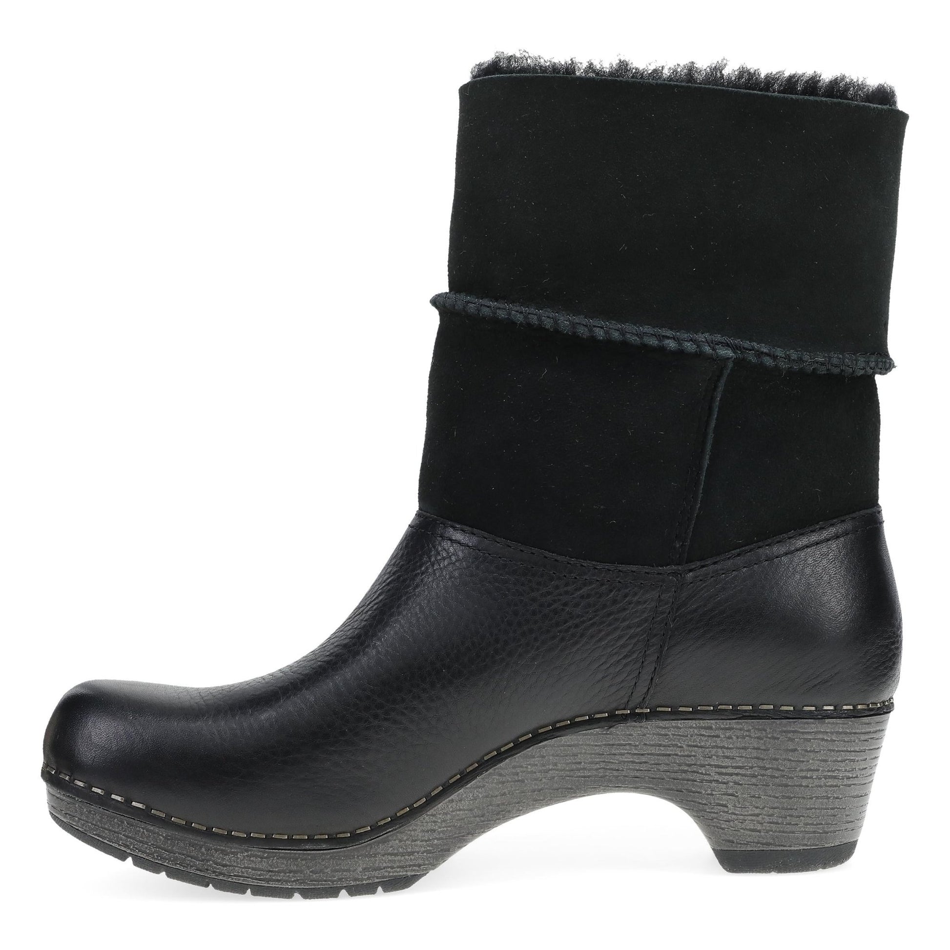 Lillith | Waxy Milled Leather| Black - Boot - Dansko