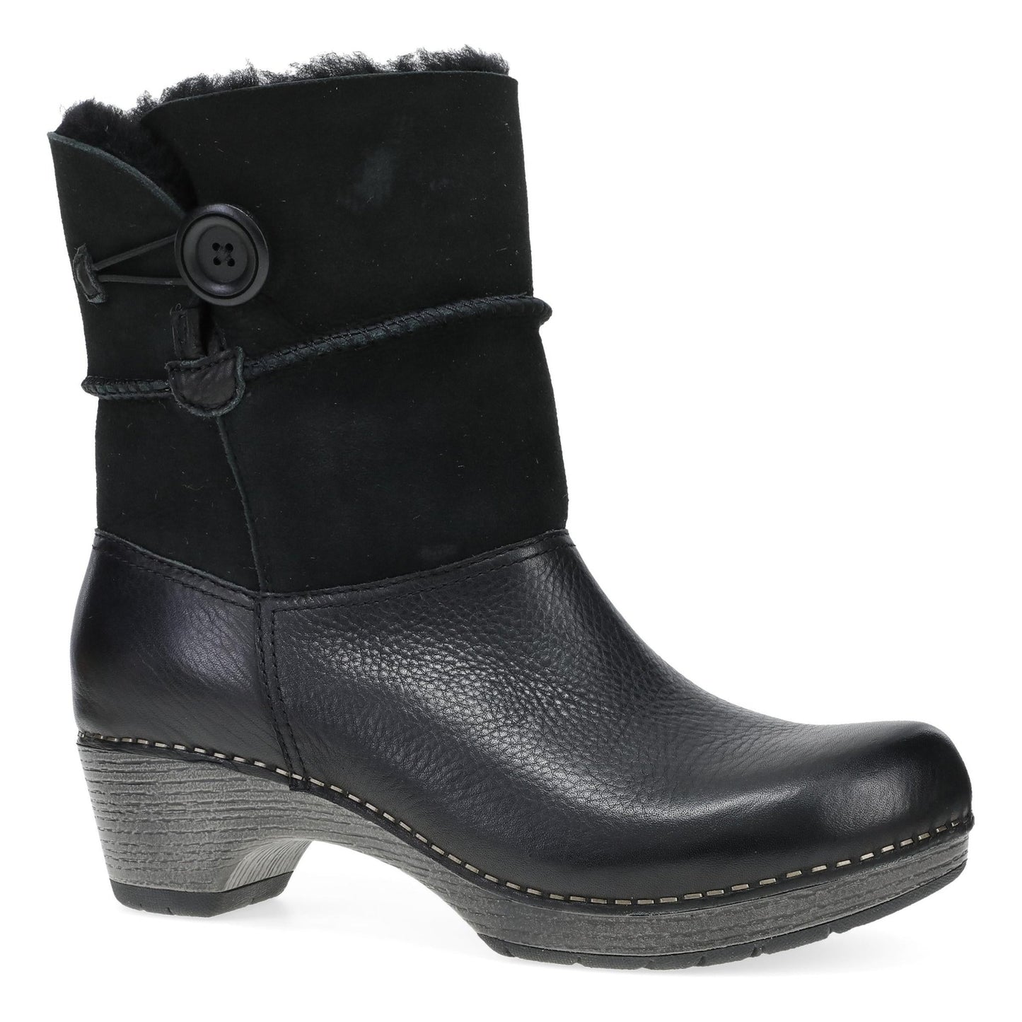 Lillith | Waxy Milled Leather| Black - Boot - Dansko