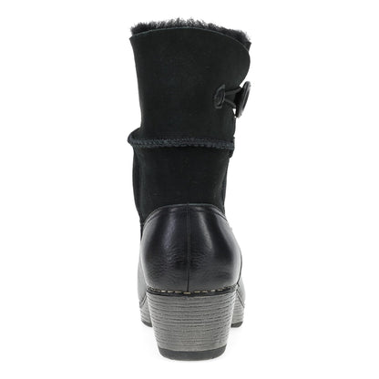 Lillith | Waxy Milled Leather| Black - Boot - Dansko