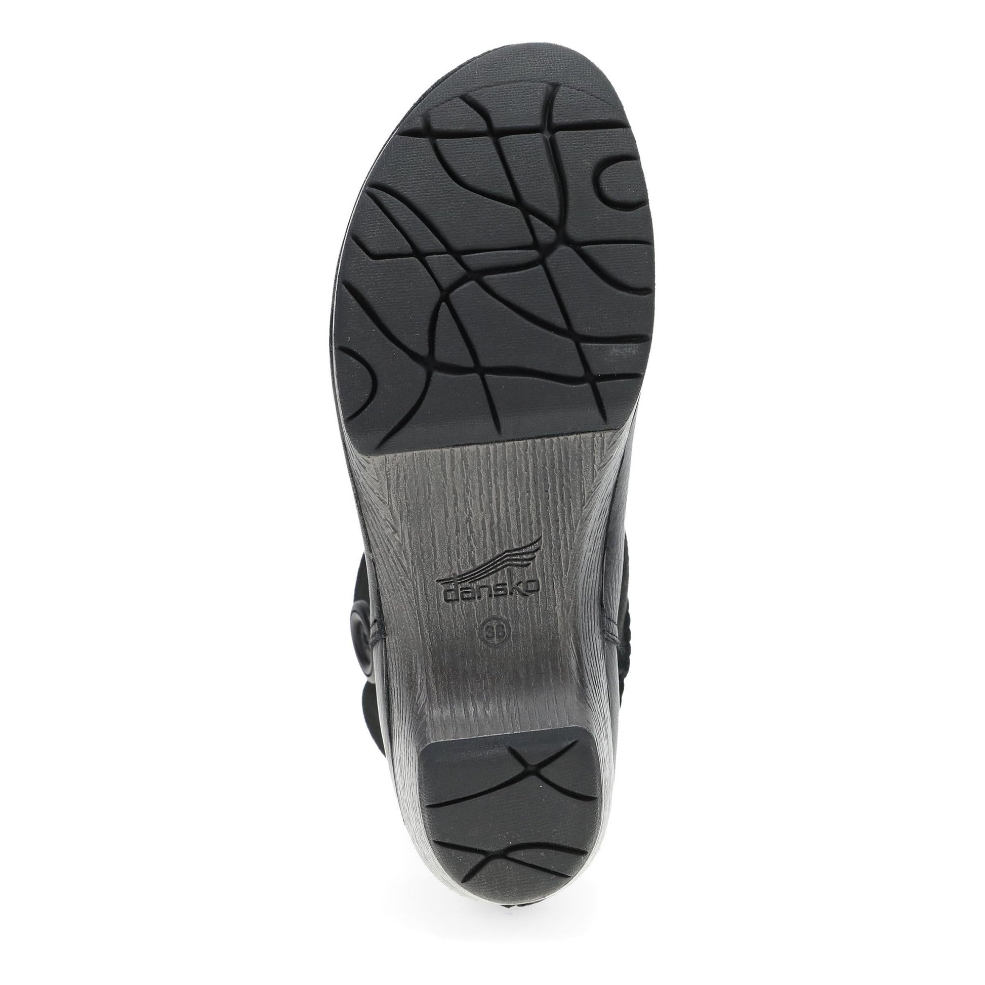 Lillith | Waxy Milled Leather| Black - Boot - Dansko