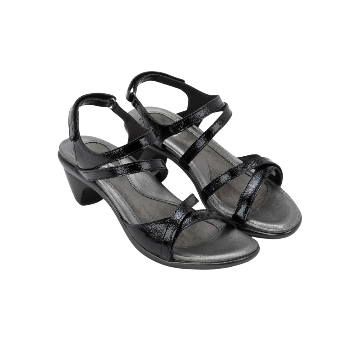 Limit | Patent Leather | Black Crinkle - Pump - Naot