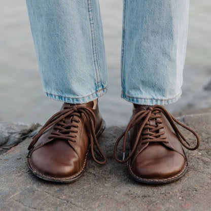 Lisboa | Leather | Cocoa Brown - shoe - VIBAe