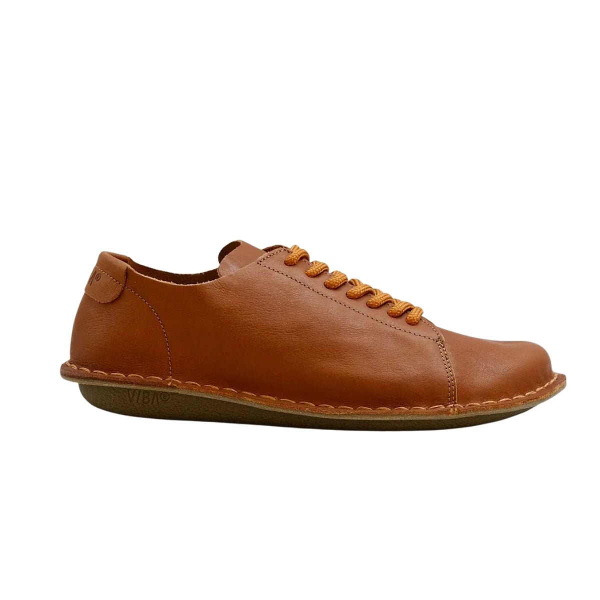 Lisboa | Leather | Cognac Brown - shoe - VIBAe