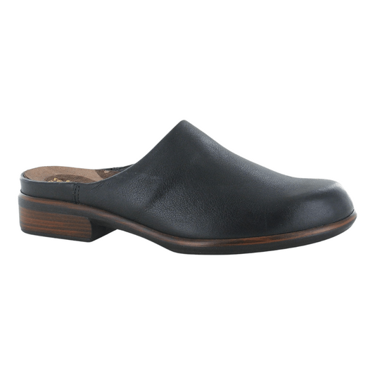 Lodos | Leather | Soft Black - Clog - Naot