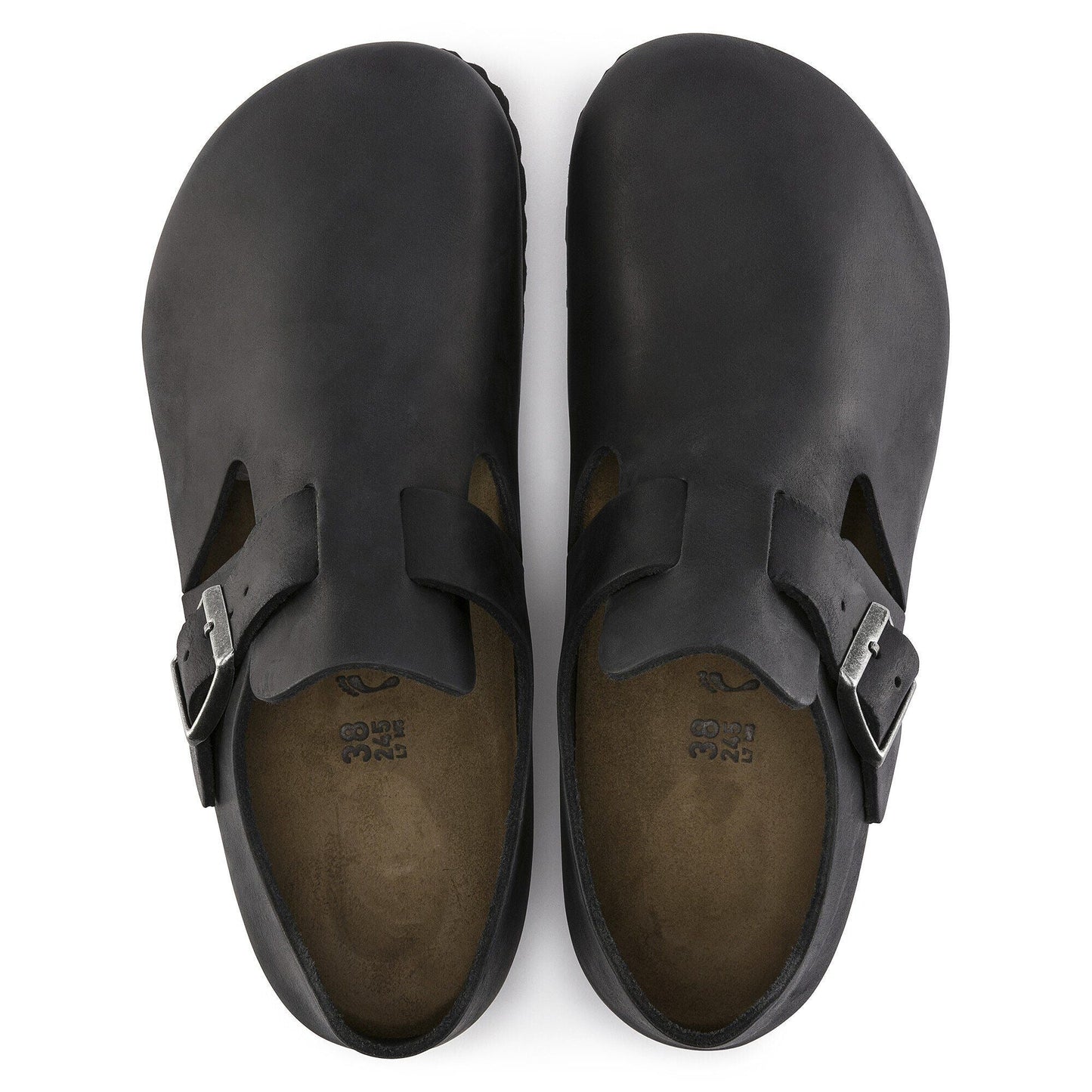 London | Oiled Leather | Black - clog - Birkenstock