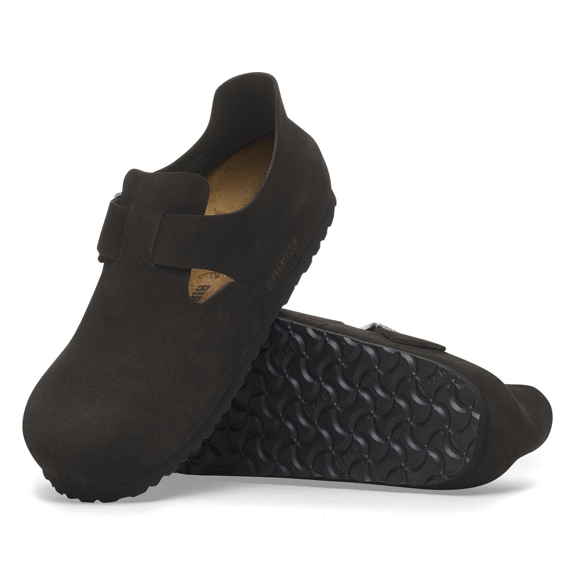 London | Suede | Black - clog - Birkenstock