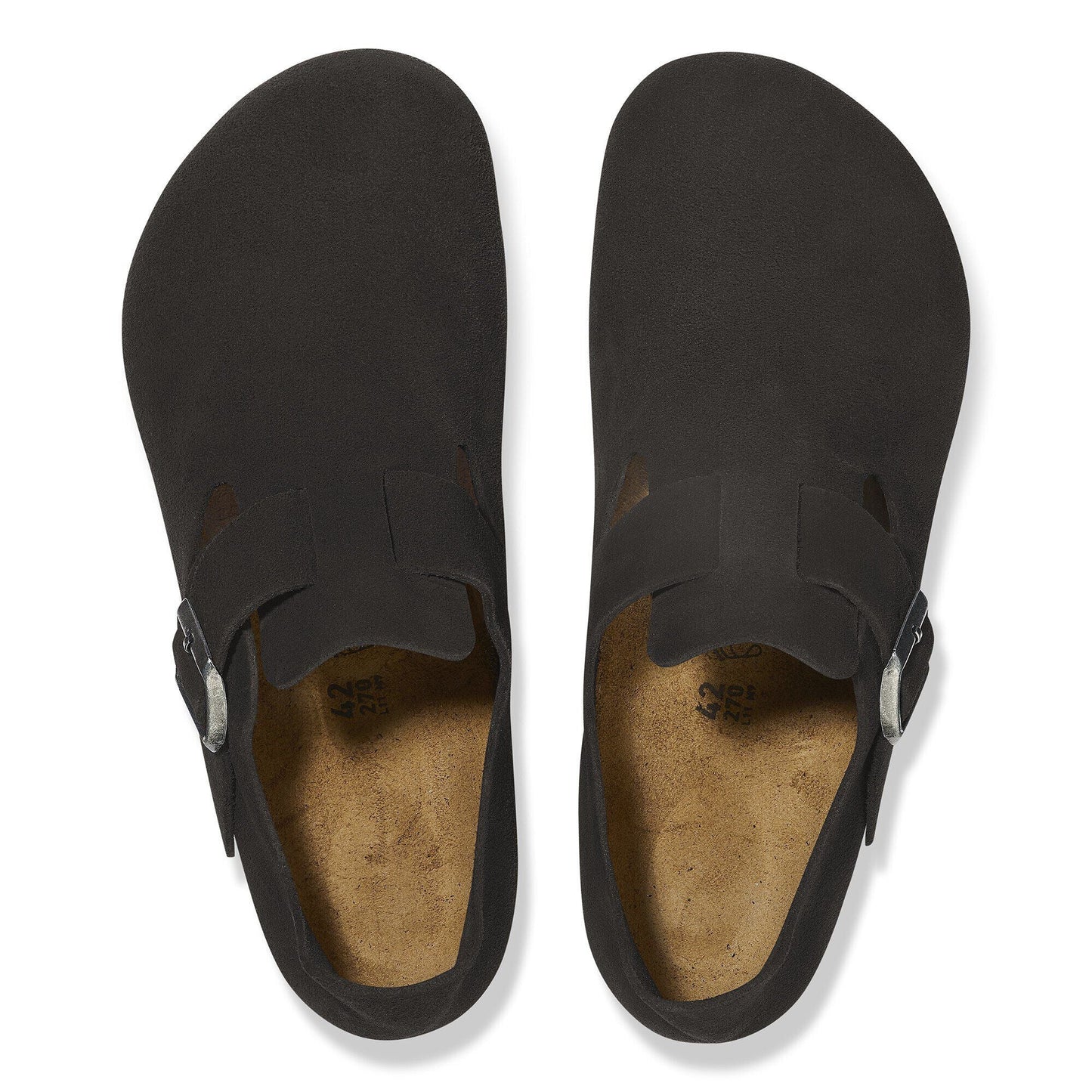 London | Suede | Black - clog - Birkenstock